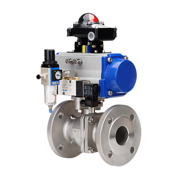 博天堂网址-气动法兰球阀 流体控制